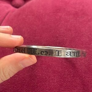 James Avery Sterling Silver Engraved Bangle Bracelet – Vintage